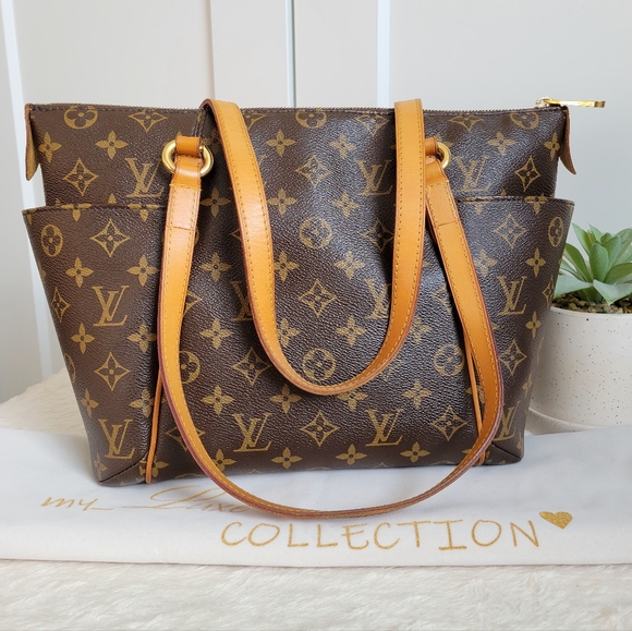💕CLASSIC Tote Bag Discontinued LOUIS VUITTON Totally PM Monogram - Picture 2 of 16